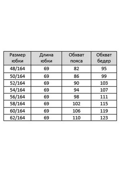 Юбка БелЭльСтиль 536-1 29 22 черный - фото 3