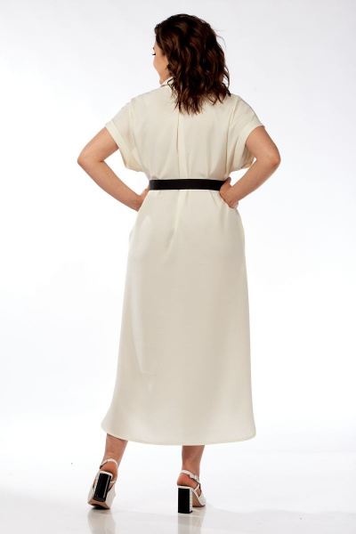 Платье Michel chic 993/1 молочный - фото 7