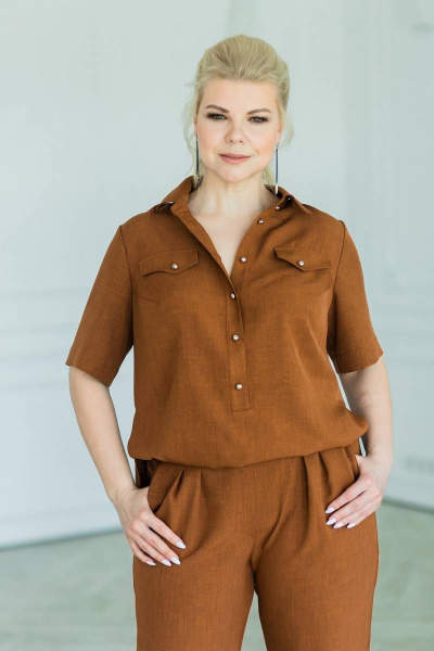 Комбинезон ASV 2040 коричневый - фото 3