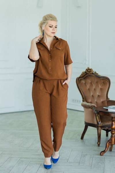 Комбинезон ASV 2040 коричневый - фото 2