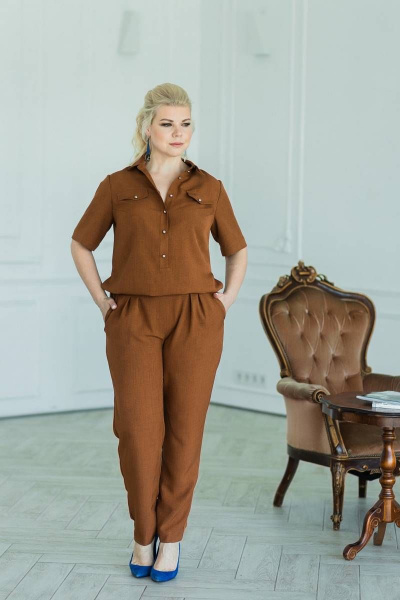 Комбинезон ASV 2040 коричневый - фото 1