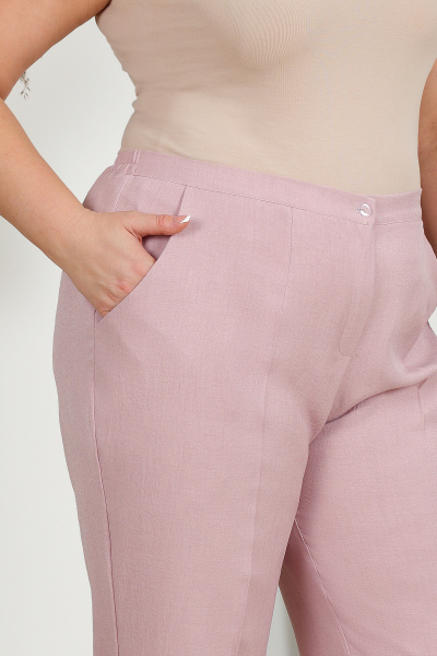 Брюки, жакет Ninele 5950 пудра - фото 7