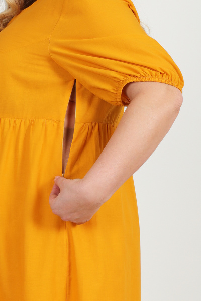 Платье Ninele 7422 желтый - фото 8