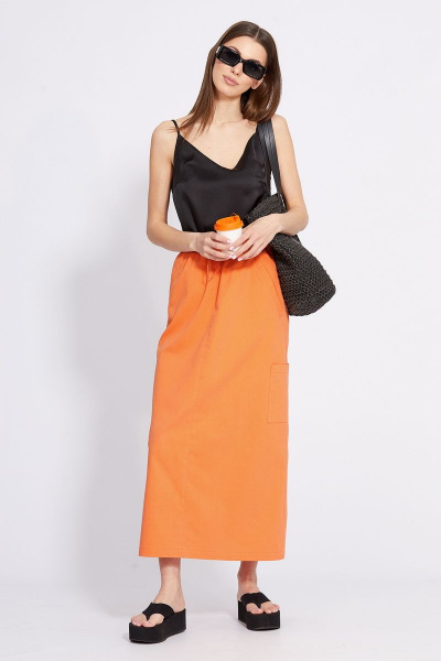 Юбка EOLA 2388 оранжевый - фото 4