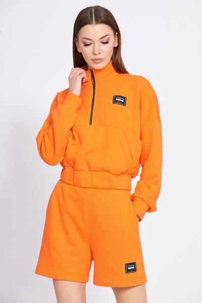 Джемпер, шорты EOLA 2392 оранжевый - фото 7