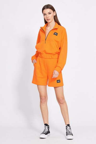 Джемпер, шорты EOLA 2392 оранжевый - фото 1