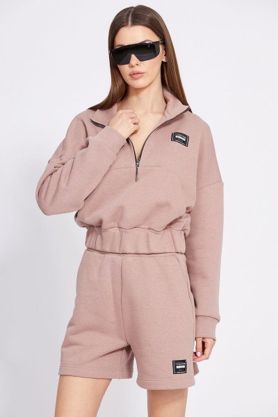 Джемпер, шорты EOLA 2392 бежевый - фото 7