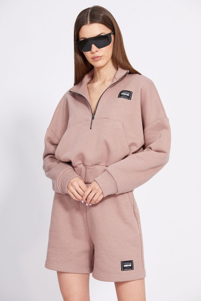 Джемпер, шорты EOLA 2392 бежевый - фото 6