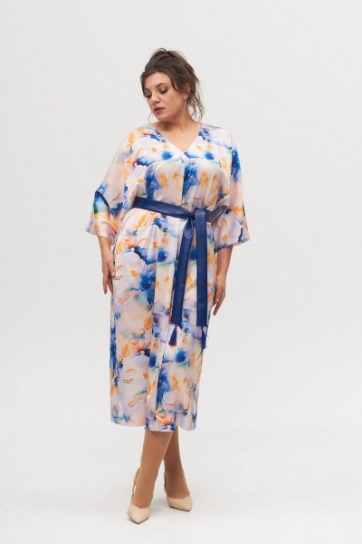 Платье Anelli 1153 мозаика - фото 4