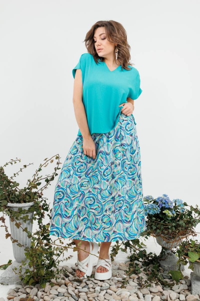 Блуза, юбка Danaida 2177 - фото 7