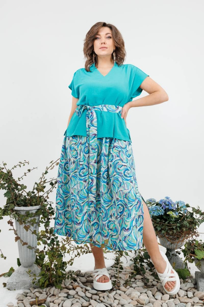 Блуза, юбка Danaida 2177 - фото 4