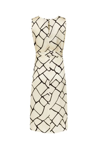 Демисезонная вискозная блуза на каждый день Elema 2К-10864-2-170 принт_молочный - фото 3