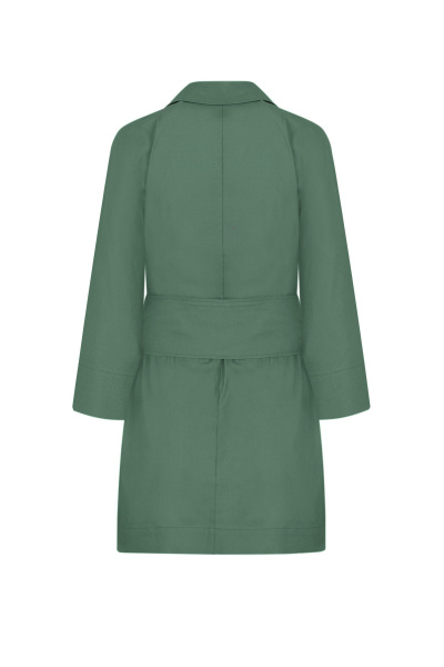 Блуза зеленая, из хлопка, демисезон Elema 2К-12504-1-170 изумрудный - фото 3