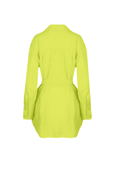 Блуза из текстиля для повседневных образов Elema 2К-12526-1-170 жёлтый - фото 6