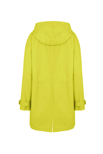 Куртка из текстиля с хлопком на каждый день Elema 3-12469-1-170 лимонный - фото 3