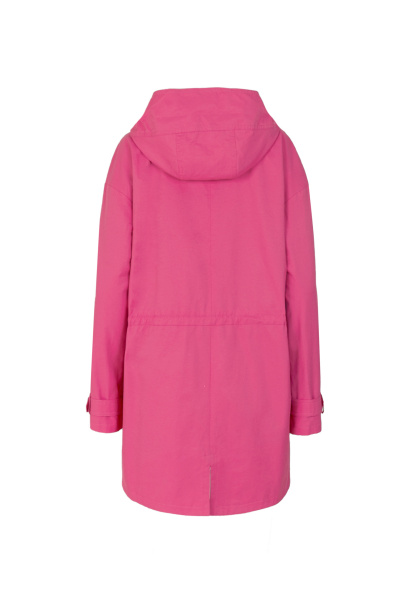 Куртка из текстиля с хлопком на каждый день Elema 3-12469-1-170 фуксия - фото 7