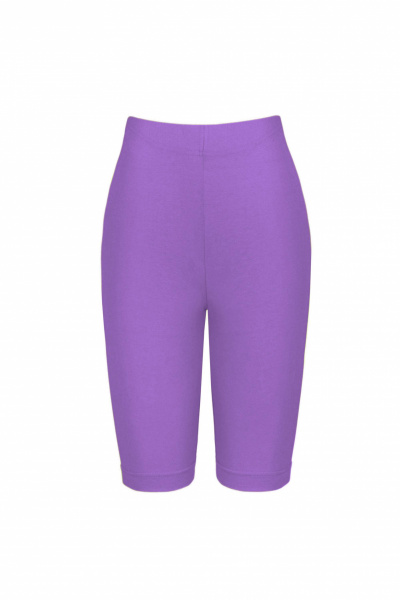 Леггинсы демисезонные из хлопкового трикотажа Elema 3К-12628-1-170 фиолетовый - фото 1