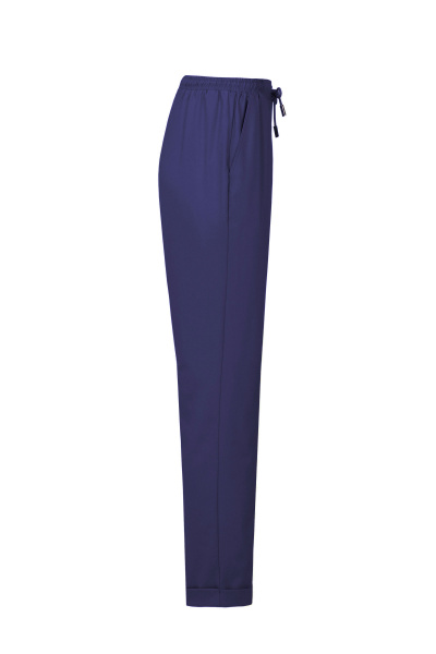 Брюки на каждый день из хлопкового текстиля Elema 3К-8538-5-170 синий - фото 2