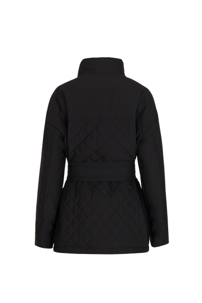 Куртка демисезонная на каждый день из плащёвой ткани Elema 4-12600-1-164 чёрный - фото 9