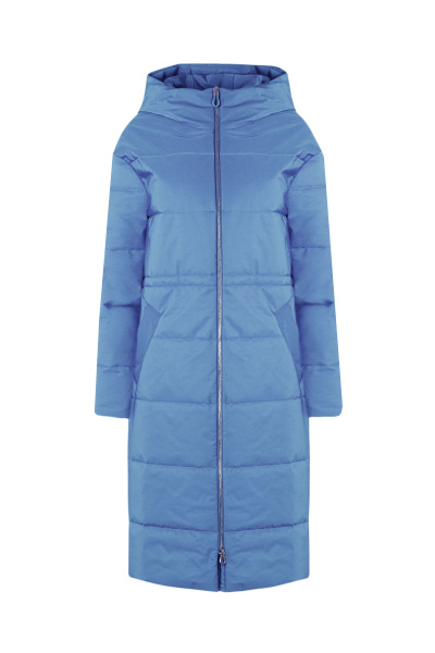 Пальто Elema 5-12589-1-164 голубой - фото 1