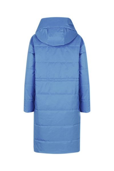 Пальто Elema 5-12589-1-164 голубой - фото 3