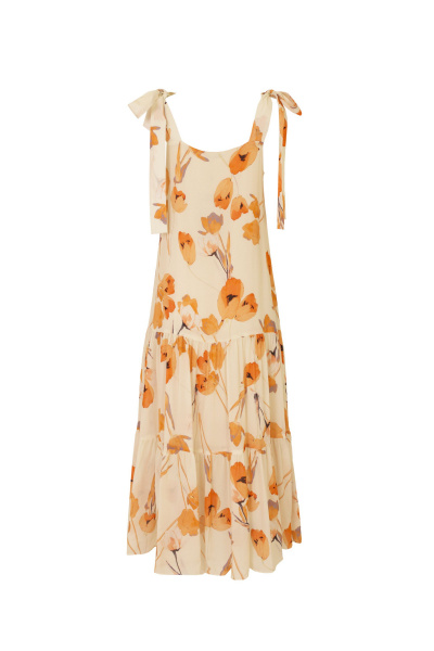 Платье Elema 5К-10765-1-170 принт_молочный - фото 2