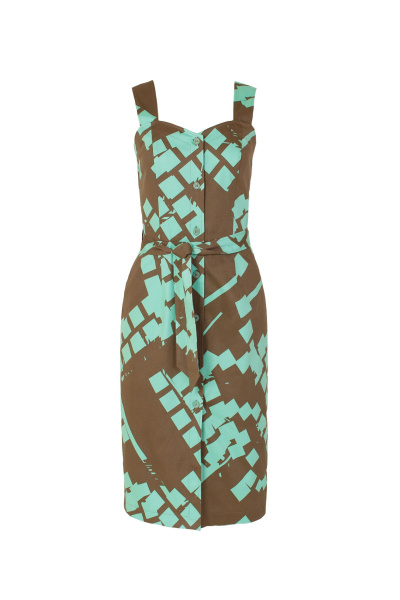 Платье Elema 5К-10978-2-164 принт - фото 1