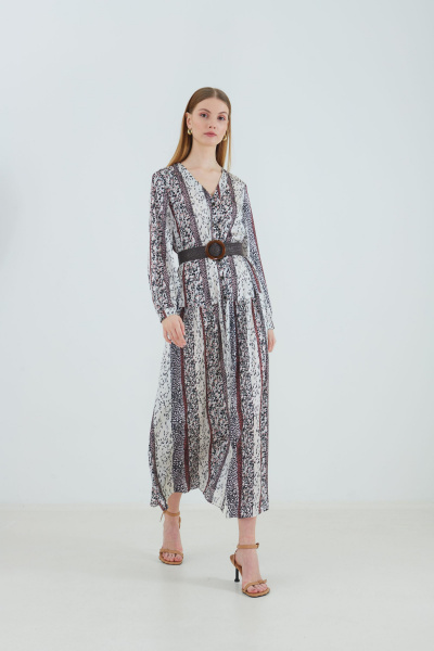 Платье Elema 5К-12655-1-164 принт - фото 3