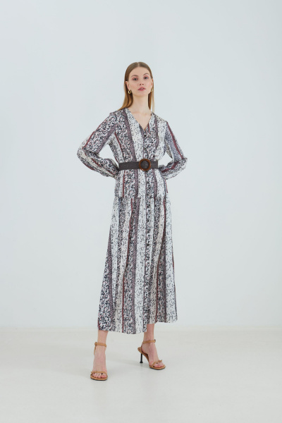 Платье Elema 5К-12655-1-164 принт - фото 4