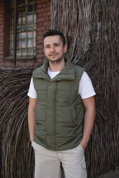 Зеленый жилет из водоотталкивающей ткани с карманами MT.Style 207559850 - фото 2