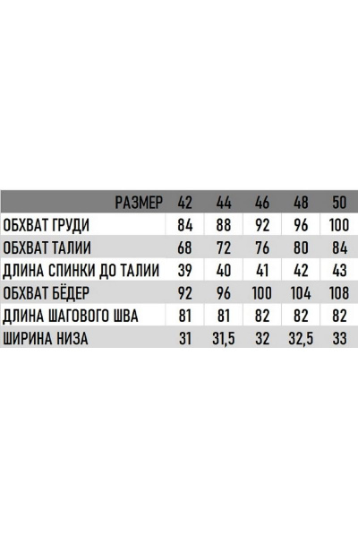 Оранжевый брючный комбинезон с V-образным вырезом и нагрудными вытачками IUKONA 7002 оранжевый - фото 3