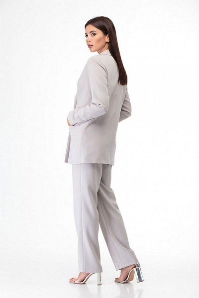 Жакет Anelli 1373 светло-серый - фото 2