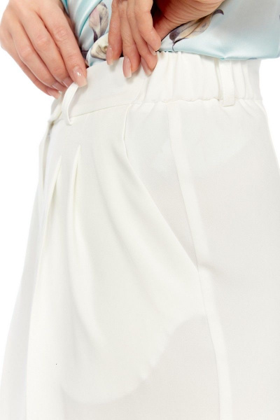 Блуза женская летняя в стиле бохо с заниженной проймой Abbi 2001 белый - фото 6