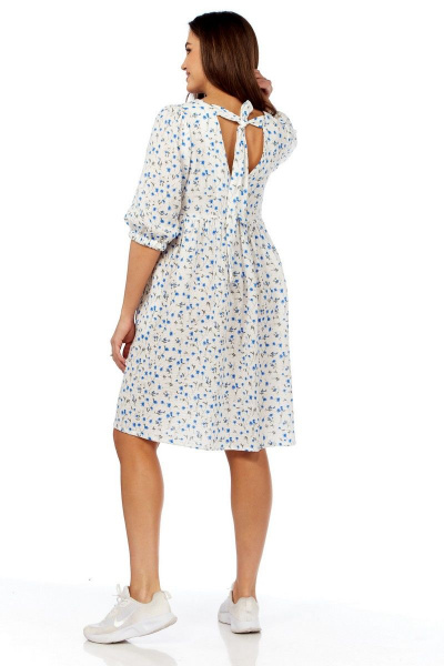 Платье Abbi 1003 васильки - фото 5
