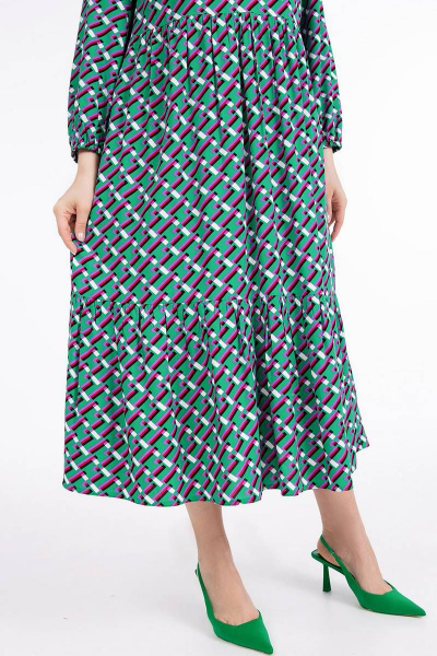 Платье Daloria 1652 зеленый - фото 7