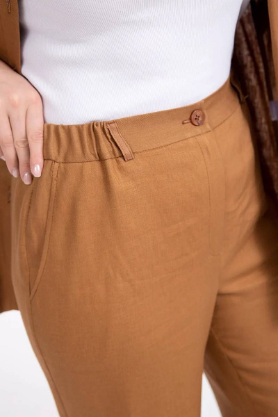 Брюки, рубашка Daloria 9192 песочный - фото 13