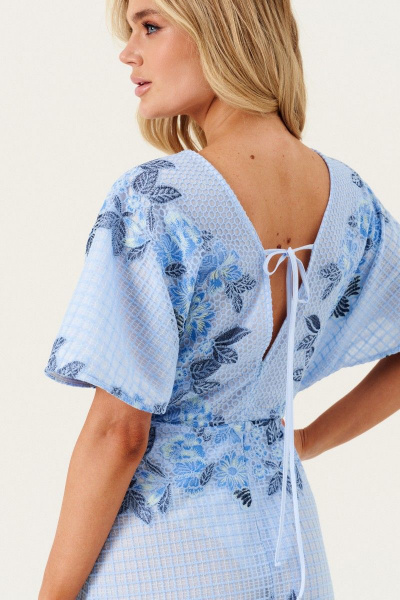 Платье Prestige 4834 голубой - фото 5