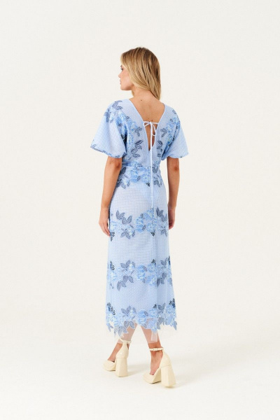 Платье Prestige 4834 голубой - фото 4