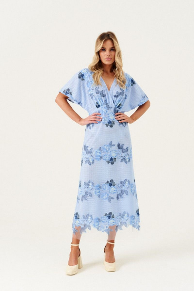 Платье Prestige 4834 голубой - фото 1