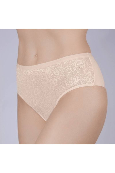 Трусы бежевые из трикотажного полотна Verally 1172-1 жасмин - фото 3