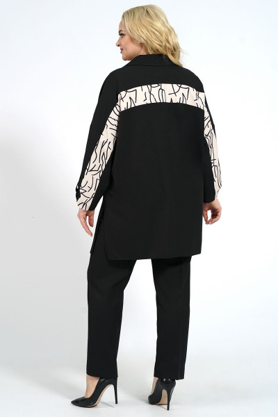 Блуза, брюки, жакет оверсайз из текстиля для лета Медея и К 2190 - фото 6