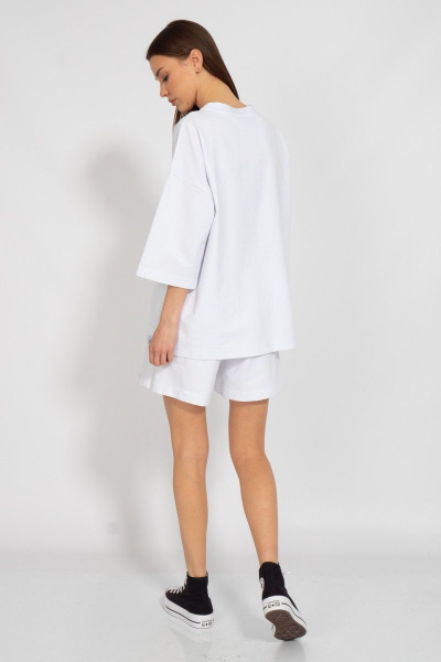 Круглогодичный оверсайз костюм из хлопка с шортами Kivviwear 30903091.01 - фото 10