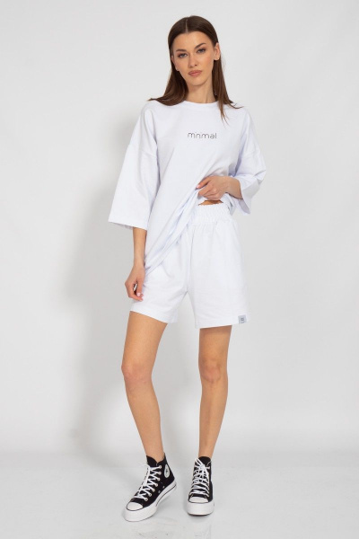 Круглогодичный оверсайз костюм из хлопка с шортами Kivviwear 30903091.01 - фото 4