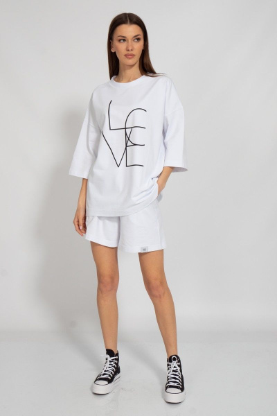 Шорты спортивные и повседневные из хлопкового трикотажа Kivviwear 3091.01 - фото 7