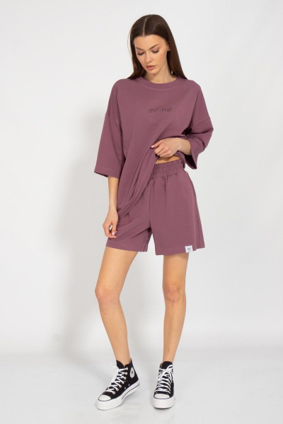 Шорты спортивные и повседневные из хлопкового трикотажа Kivviwear 3091.04 - фото 1