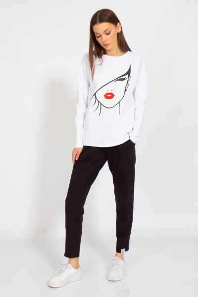 Круглогодичный модный спортивный костюм из хлопка Kivviwear 30983109.03 - фото 6