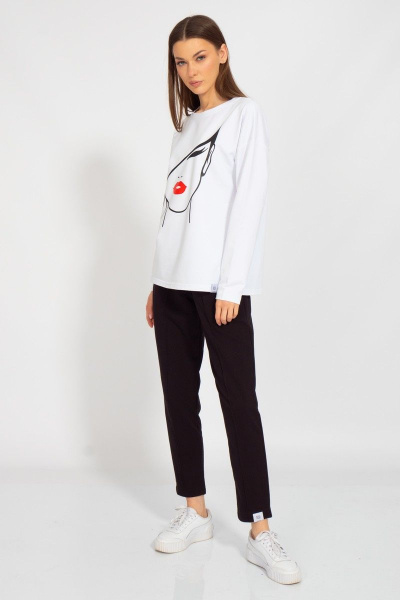 Круглогодичный модный спортивный костюм из хлопка Kivviwear 30983109.03 - фото 4