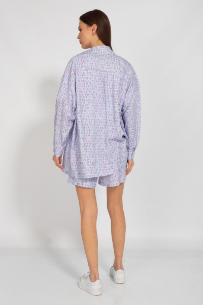 Летний костюм из штапеля с шортами и рубашкой Kivviwear 31264089.04 - фото 8