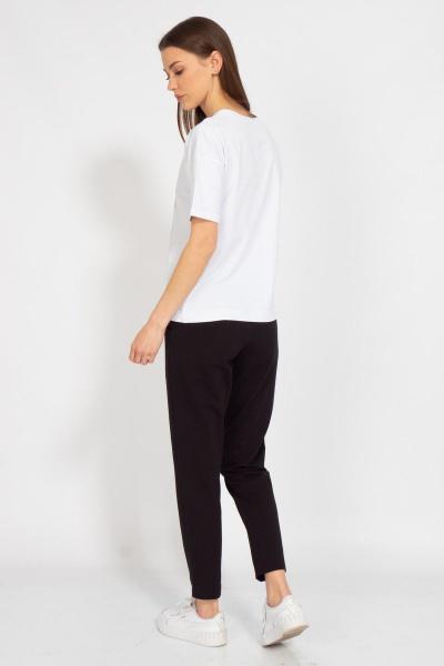 Летняя футболка из трикотажа с длинным рукавом и цифровым принтом Kivviwear 4026.130 - фото 8