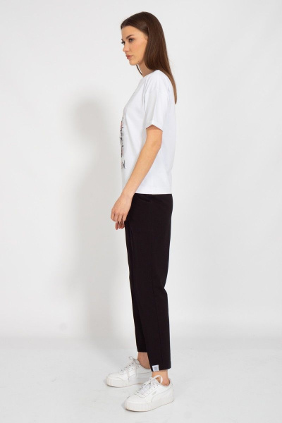 Летняя футболка из трикотажа с длинным рукавом и цифровым принтом Kivviwear 4026.130 - фото 5